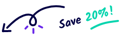 Save with yearly billing